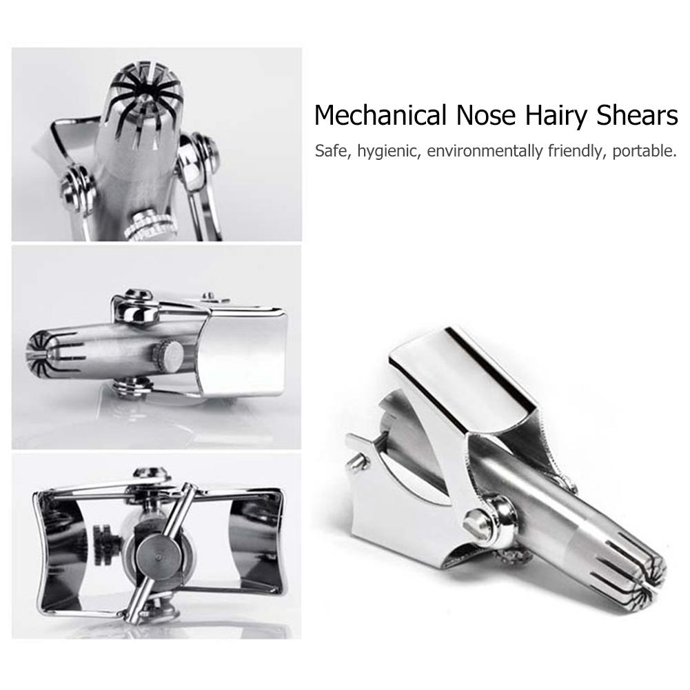 Men Groomer Χειροκίνητη Κουρευτική Μύτης & Αυτιών χωρίς Κοψίματα SafeCut - Exclusive Silver Hawk Hair Trimmer Men Groomer Χειροκίνητη Κουρευτική Μύτης & Αυτιών χωρίς Κοψίματα SafeCut - Exclusive Silver Hawk Hair Trimmer