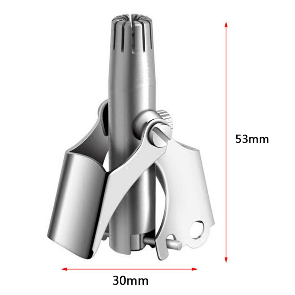 Men Groomer Χειροκίνητη Κουρευτική Μύτης & Αυτιών χωρίς Κοψίματα SafeCut - Exclusive Silver Hawk Hair Trimmer Men Groomer Χειροκίνητη Κουρευτική Μύτης & Αυτιών χωρίς Κοψίματα SafeCut - Exclusive Silver Hawk Hair Trimmer